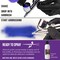 U.S. Art Supply Opaque Deep Purple Acrylic Special Effects Airbrush Paint - 8oz Ready to Spray Air Brush Paint for Nails, Models, Fabric - Water-Based Air Brush Painting